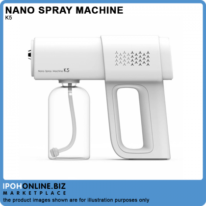 K5 Nano Spray Machine 380ML Rechargeable Battery Sanitizer Atomizer