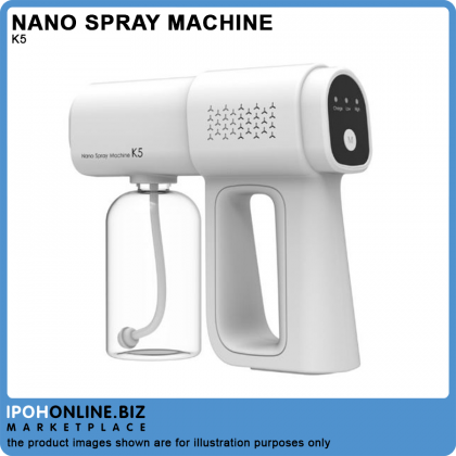 K5 Nano Spray Machine 380ML Rechargeable Battery Sanitizer Atomizer