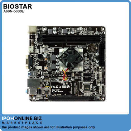 BIOSTAR A68N-5600E AMD A4-3350B Quad Core Up To 2.4GHz DDR3 HDMI VGA Mini ITX Motherboard With Radeon R4 Graphics