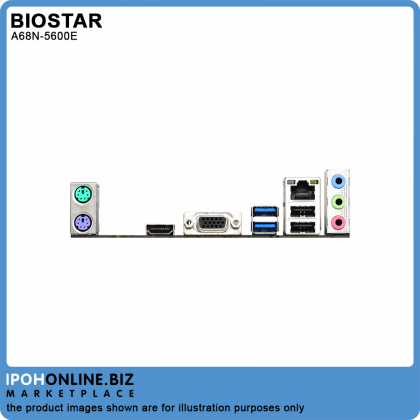 BIOSTAR A68N-5600E AMD A4-3350B Quad Core Up To 2.4GHz DDR3 HDMI VGA Mini ITX Motherboard With Radeon R4 Graphics