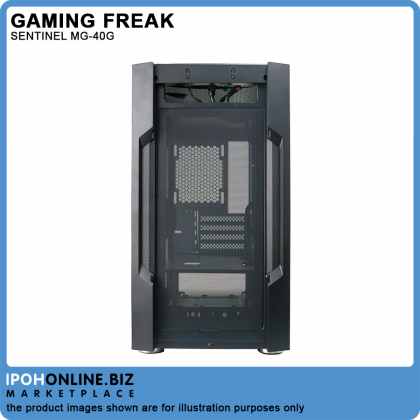 Gaming Freak SENTINEL MG-40G Premium Middle Tower Gaming Case - Tempered Glass Edition
