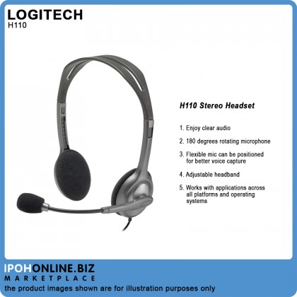 Logitech H110 Stereo Headset