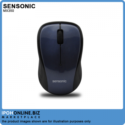 Sensonic MX350 Wireless Cordless Optical Mouse With Silent Click- Red / Blue Color Sensonic MX350 Wireless Cordless Optical Mouse With Silent Click- Red / Blue Color