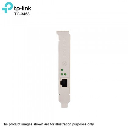TP-LINK TG-3468 1000Mbps Gigabit PCI Express Network Adapter - Standard & Low Profile Brackets Included