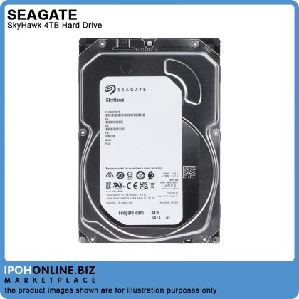 Seagate SkyHawk ST4000VX015 4TB Surveillance CCTV HDD 64MB Cache SATA 6.0Gb/s 3.5" Internal Hard Disk Drive NEW & Genuine Seagate SkyHawk ST4000VX015 4TB Surveillance CCTV HDD 64MB Cache SATA 6.0Gb/s 3.5" Internal Hard Disk Drive NEW & Genuine