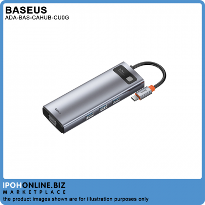 Baseus USB C HUB Type C to HDMI USB 3.0 PD Adapter SD TF slot RJ45 VGA 3.5mm Audio 4 in 1/5