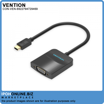 Vention Mini DisplayPort to VGA Adapter 1080P Thunderbolt 2 VGA Converter for MacBook Pro Air