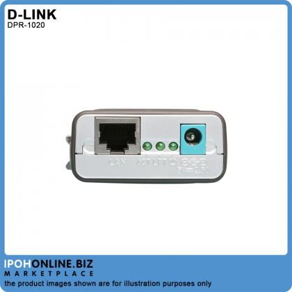 D-Link DP-301P+ 10/100Mbps Ethernet Parallel Port Print Server