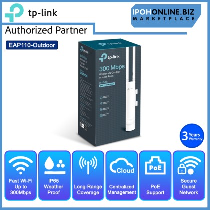 TP-Link Omada EAP110-Outdoor 300Mbps Wireless N Outdoor Access Point