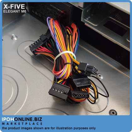 X-Five Elegant M6 Micro ATX Casing With Power Supply 500W
