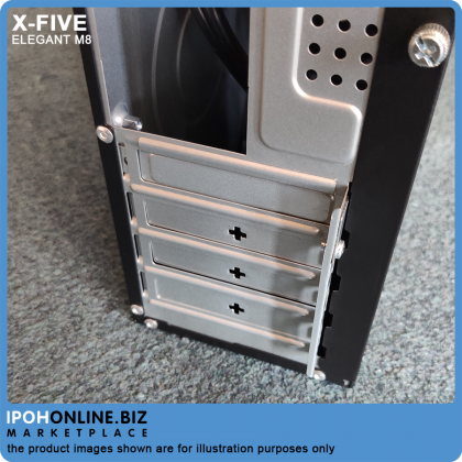 X-Five Elegant M8 Micro ATX Casing with 500W PSU