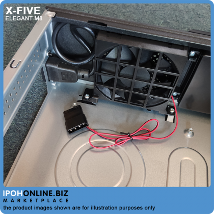 X-Five Elegant M8 Micro ATX Casing with 500W PSU