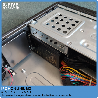X-Five Elegant M8 Micro ATX Casing with 500W PSU
