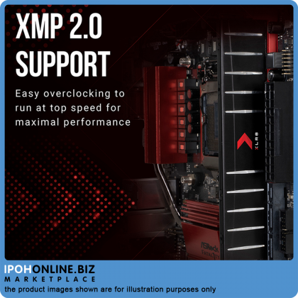 PNY XLR8 8GB DDR4 3200 Low Profile Desktop Gaming RAM - XMP 2.0 PNY XLR8 8GB DDR4 3200 Low Profile Desktop Gaming RAM - XMP 2.0