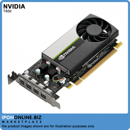 Leadtek NVIDIA Quadro T600 4GB GDDR6 4 x mDP Professional Graphics Card with Low Profile Bracket - AMD Radeon RX 6900 XT GTX 1650