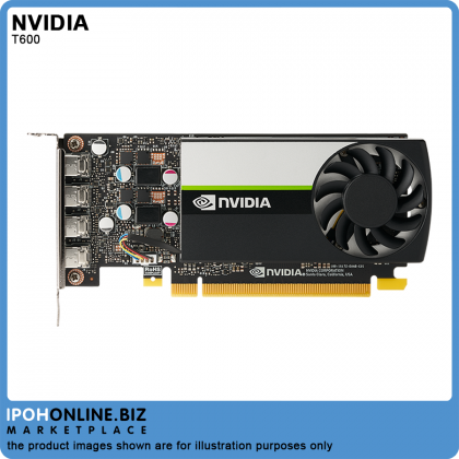Leadtek NVIDIA Quadro T600 4GB GDDR6 4 x mDP Professional Graphics Card with Low Profile Bracket - AMD Radeon RX 6900 XT GTX 1650