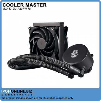 Cooler Master MasterLiquid 120 Low-profile Dual Chamber Design CPU Cooler - Intel LGA1151 AMD AM4