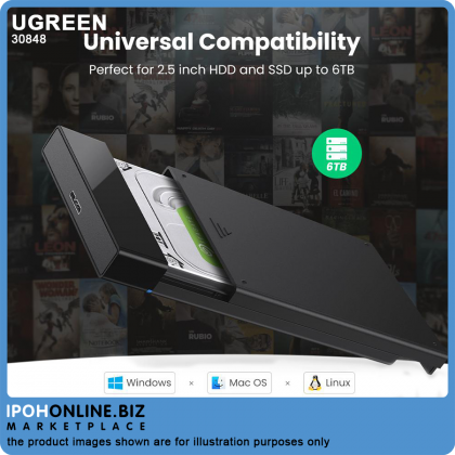 UGREEN USB 3.0 to 2.5 inch SATA External Hard Drive Enclosure with Micro USB 3.0 Cable UGREEN USB 3.0 to 2.5 inch SATA External Hard Drive Enclosure with Micro USB 3.0 Cable