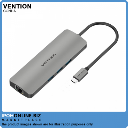 Vention Multi Port 9 in 1 Multi-Function Type-C Docking Station