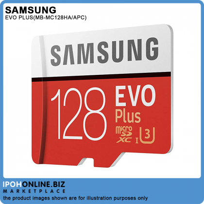 Samsung EVO Plus Micro SD Memory Card 128GB Class 10 with SD Adapter Samsung EVO Plus Micro SD Memory Card 128GB Class 10 with SD Adapter