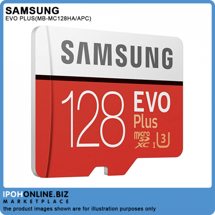 Samsung EVO Plus Micro SD Memory Card 128GB Class 10 with SD Adapter Samsung EVO Plus Micro SD Memory Card 128GB Class 10 with SD Adapter