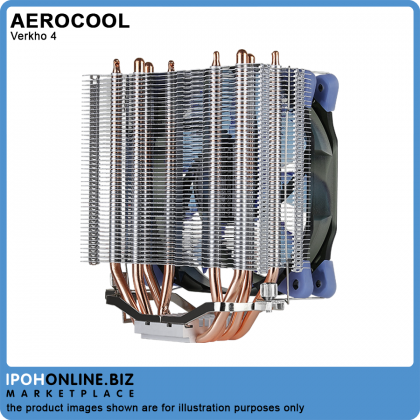 AeroCool Verkho 4 120mm PWM CPU Air Cooler