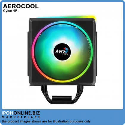 AeroCool Cylon 4F ARGB PWM 4P CPU Air Cooler with RGB Fan