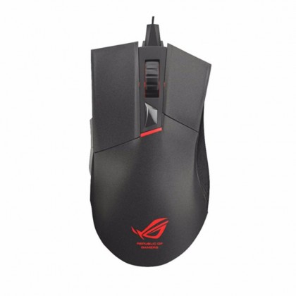 ASUS ROG GLADIUS OPTICAL GAMING MOUSE + FREE!! ASUS STRIX GLIDE CONTROL GAMING MOUSE PAD - BLACK 