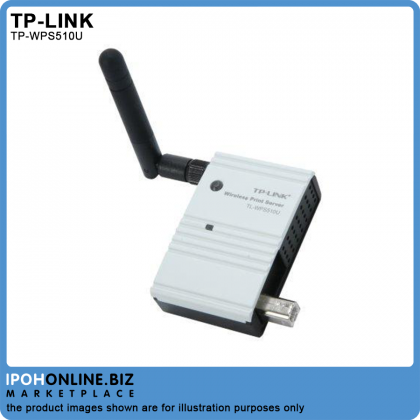 TP-LINK TL-WPS510U 150Mbps Pocket-Sized Wireless Print Server