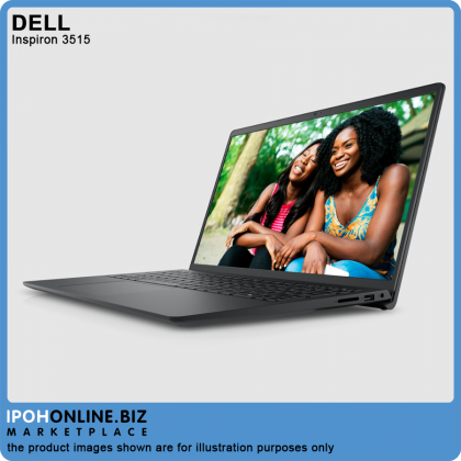Dell Inspiron 15 3515-HN13515229BMY AMD Ryzen 5 (3500U/8GB/512GB M.2 SSD/Win 10/15.6"FHD) - FOC Mircosoft Home & Student,Backpack & Mouse 