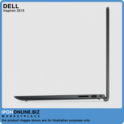 Dell Inspiron 15 3515-HN13515229BMY AMD Ryzen 5 (3500U/8GB/512GB M.2 SSD/Win 10/15.6"FHD) - FOC Mircosoft Home & Student,Backpack & Mouse 