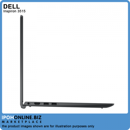 Dell Inspiron 15 3515-HN13515229BMY AMD Ryzen 5 (3500U/8GB/512GB M.2 SSD/Win 10/15.6"FHD) - FOC Mircosoft Home & Student,Backpack & Mouse 