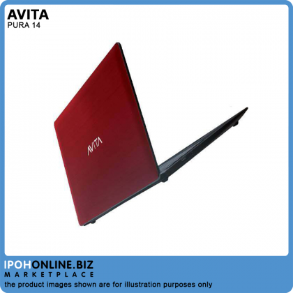 Avita Pura 14 Laptop (I5-8279U 256GB SSD 8GB 14" FHD W10 Home) - FOC Mouse + Backpack
