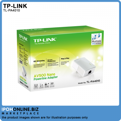 TP-LINK TL-PA4010 AV500 Nano Powerline Adapter