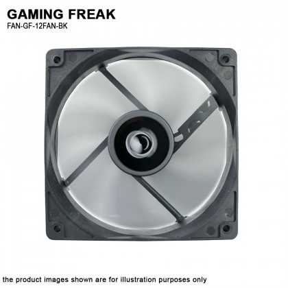 AVF Gaming Freak GF-12FAN-BK 12CM 12V 0.15A 1200RPM Connector 4 Pin Casing Fan AVF Gaming Freak GF-12FAN-BK 12CM 12V 0.15A 1200RPM Connector 4 Pin Casing Fan