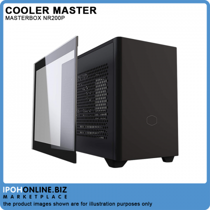 Cooler Master MASTERBOX NR200P Mini ITX Casing + ASUS ROG STRIX B560-I Mini-ITX Gaming WiFi Motherboard