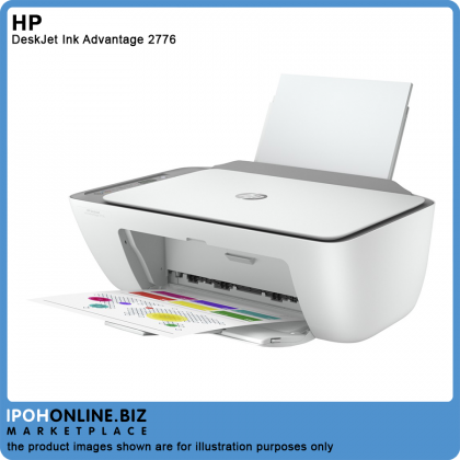HP DeskJet Ink Advantage 2776 All-In-One Wireless Color Ink Print Scan Copy Printer