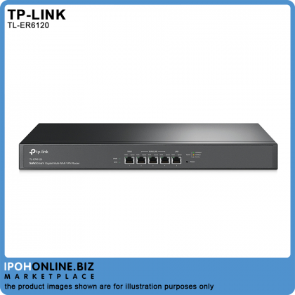 TP-Link TL-ER6120 SafeStream Gigabit Multi-WAN VPN Router