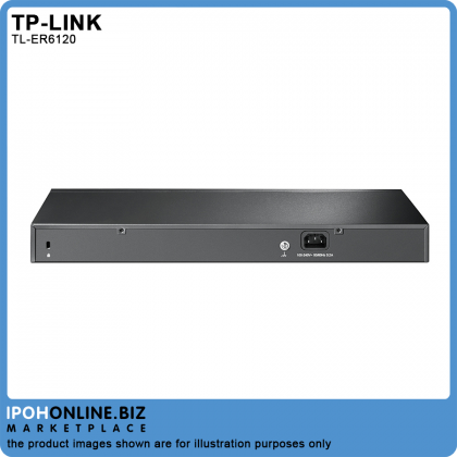 TP-Link TL-ER6120 SafeStream Gigabit Multi-WAN VPN Router