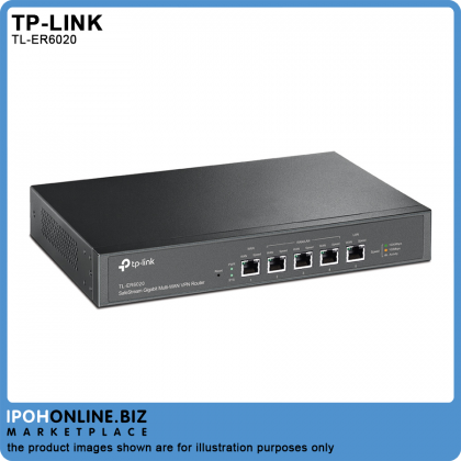 TP-Link TL-ER6020 SafeStream Gigabit Multi-WAN VPN Router TP-Link TL-ER6020 SafeStream Gigabit Multi-WAN VPN Router