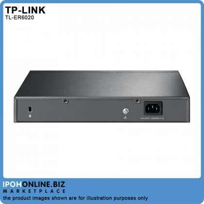 TP-Link TL-ER6020 SafeStream Gigabit Multi-WAN VPN Router TP-Link TL-ER6020 SafeStream Gigabit Multi-WAN VPN Router