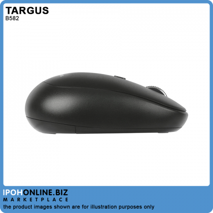 Targus B582 Midsize & Multi-Device Wireless Bluetooth Mouse Black - Android macOS