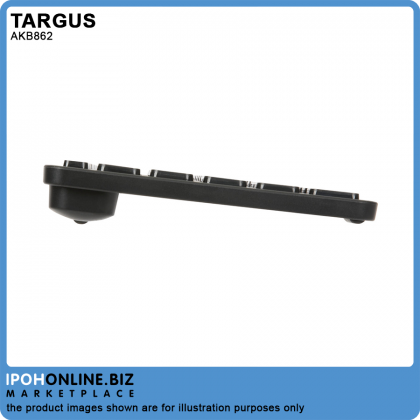 Targus AKB862 Compact Multi-Device Bluetooth Antimicrobial Keyboard