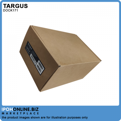 Targus DOCK171 Universal USB 3.0 DVHD-2V2K Docking Station With Power - Black Targus DOCK171 Universal USB 3.0 DVHD-2V2K Docking Station With Power - Black