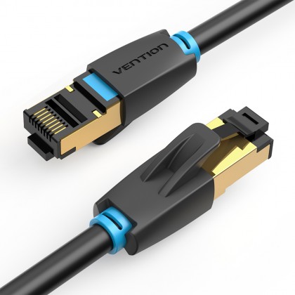 VENTION Cat.8 SFTP Patch 0.5M 2.5G/5G/10Gbps Super Speed Fast Transmission Cable For Gaming Server Workstation Hosting