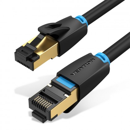 VENTION Cat.8 SFTP Patch 0.5M 2.5G/5G/10Gbps Super Speed Fast Transmission Cable For Gaming Server Workstation Hosting