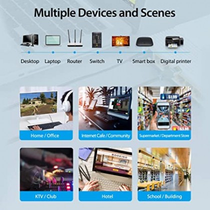 VENTION Cat.8 SFTP Patch 2M 2.5G/5G/10Gbps Super Speed Fast Transmission Cable For Gaming Server Workstation Hosting VENTION Cat.8 SFTP Patch 2M 2.5G/5G/10Gbps Super Speed Fast Transmission Cable For Gaming Server Workstation Hosting