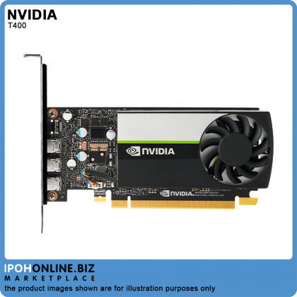 Leadtek NVIDIA Quadro T400 2GB GDDR6 3 x mDP Professional Graphics Card With Low Profile Bracket Leadtek NVIDIA Quadro T400 2GB GDDR6 3 x mDP Professional Graphics Card With Low Profile Bracket