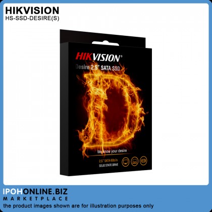 HIKVISION Desire 512GB 2.5" SATA III Internal SSD FOC SATA Cable