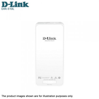 D-Link DIR-510L Wi-Fi AC 750Mbps Portable Router and Charger (4000Mhz)Support 3G / 4G LTE Adapter 